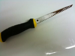 Chinese Drywall Knife Chinese drywall remediation in Tampa