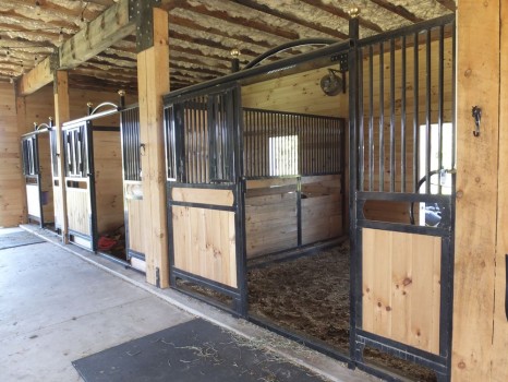 Custom-Built Equestrian Barn