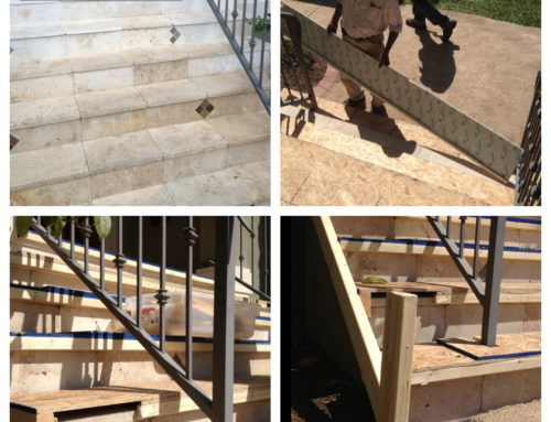 Exterior Stair Protection Systems for Chinese Drywall Remediation – Tampa
