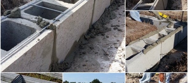 New construction, Block Wall, Custom Home, Hillsborough County, Odessa