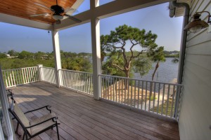 Tarpon Springs Chinese Drywall Home - Rear Deck