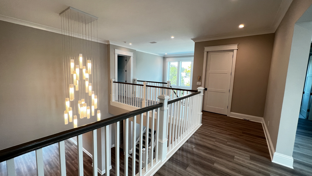 Interior photo of custom-built waterfront home located in Hillsborough County, FL