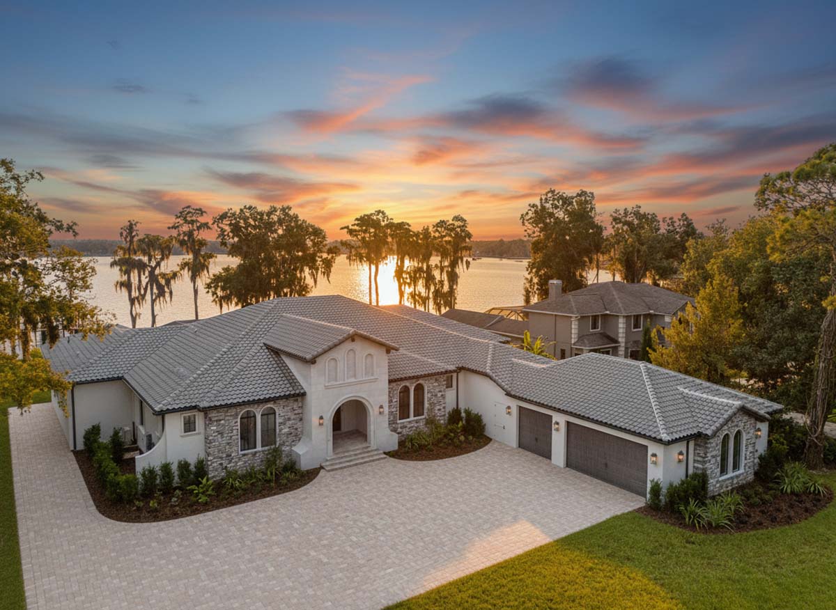 Custom Built Home by Charter Bay Home Builders | Keystone Lake – Odessa, FL (Hillsborough County)